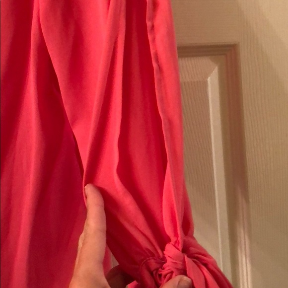 Pink off the shoulder blouse - Picture 3 of 4